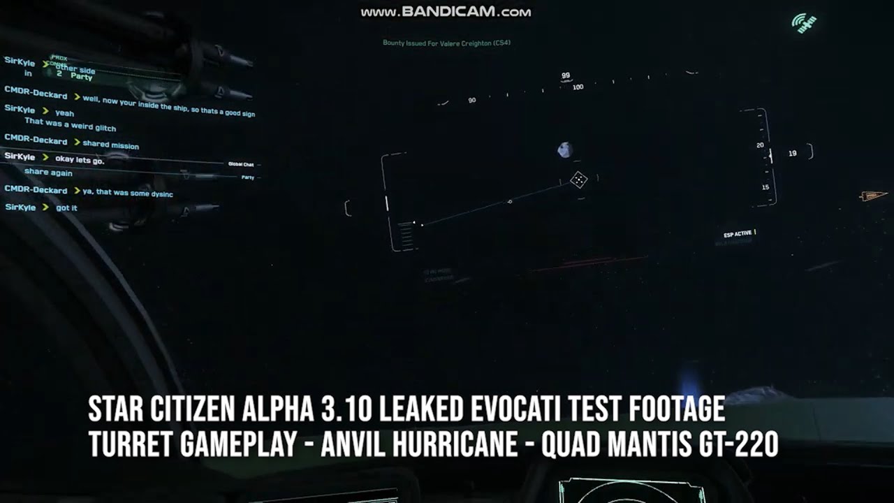 Star Citizen Alpha 3.10 - Evocati Leaked Turret Gameplay