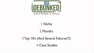 Search Engine Optimization - SEO Debunked - How To Rank In Google