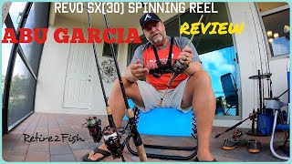 ABU GARCIA REVO SX SPINNING REEL REVIEW 