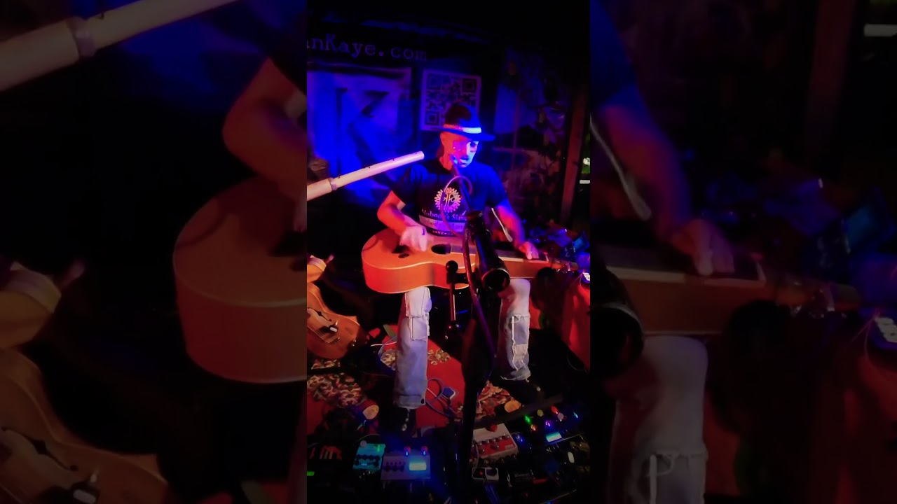 Live from Byron’s famous The Rails venue. Nathan roams the audience playing hostel slide guitar!