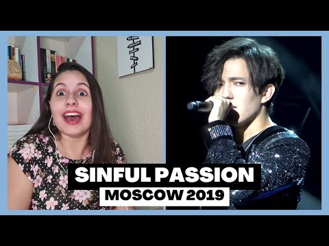 Brazilian girl reacts to Dimash - Sinful Passion (Moscow 2019)