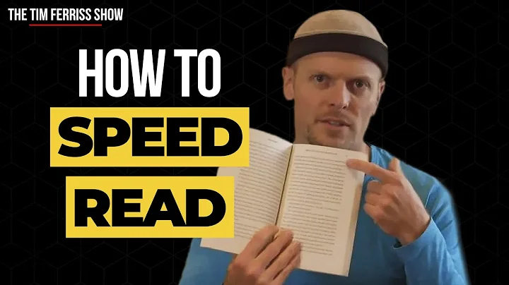 How to Speed Read | Tim Ferriss - DayDayNews