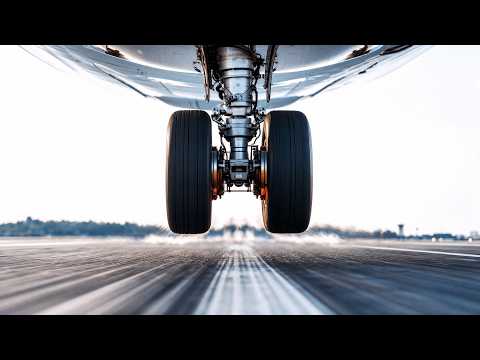 HOW A PLANE'S LANDING GEAR SURVIVES A 200-TON LANDING?