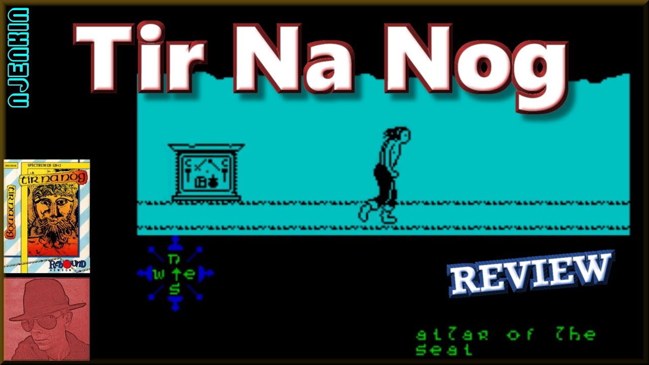 Tir Na Nog - on the ZX Spectrum 48K !! with Commentary - YouTube