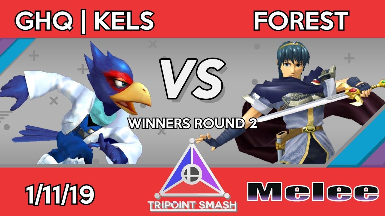 Tripoint Smash 43 - Winners Round 2 - GHQ | Kels (Falco) Vs. Forest (Marth) - YouTube
