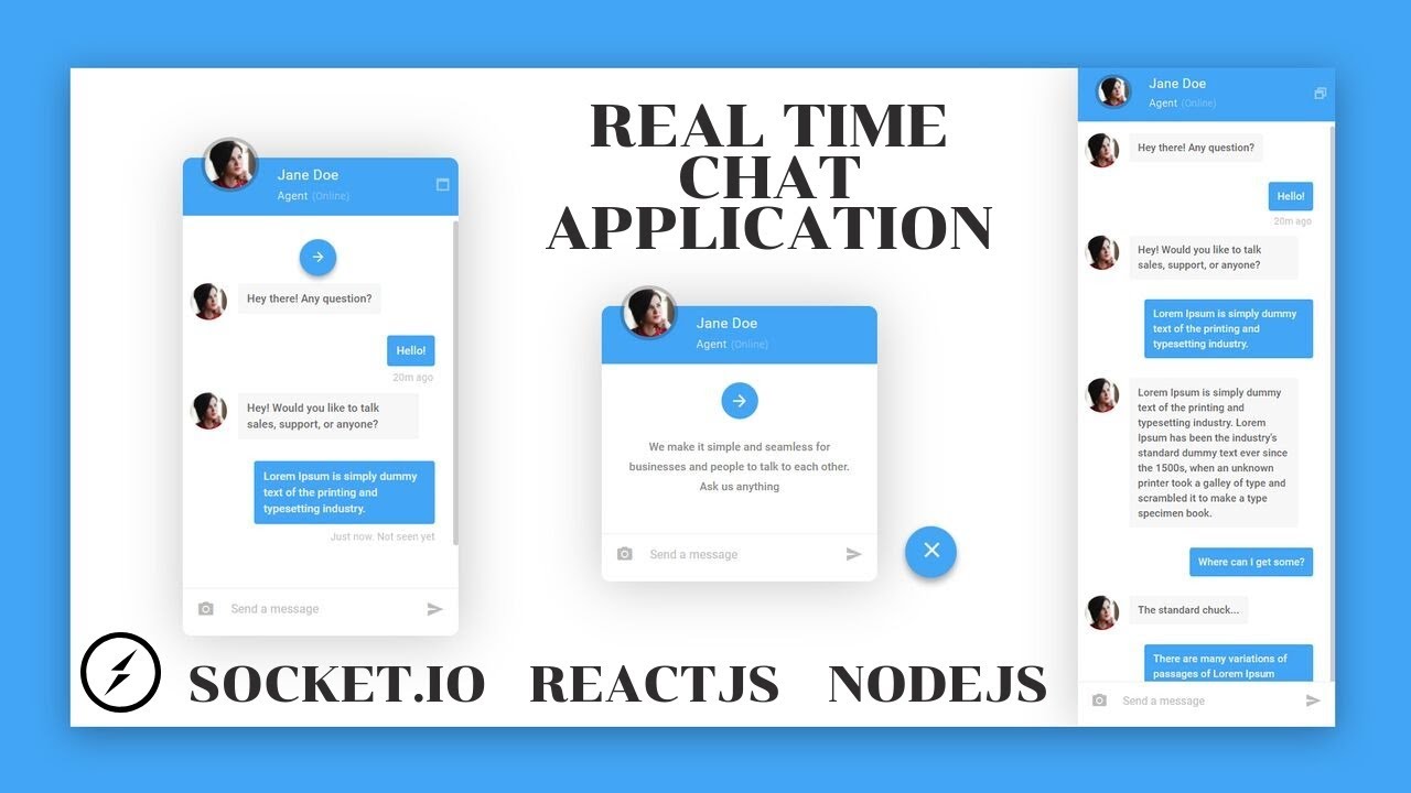 Build and Deploy a Realtime Chat Application -Socket.io, Node.js, and React.js