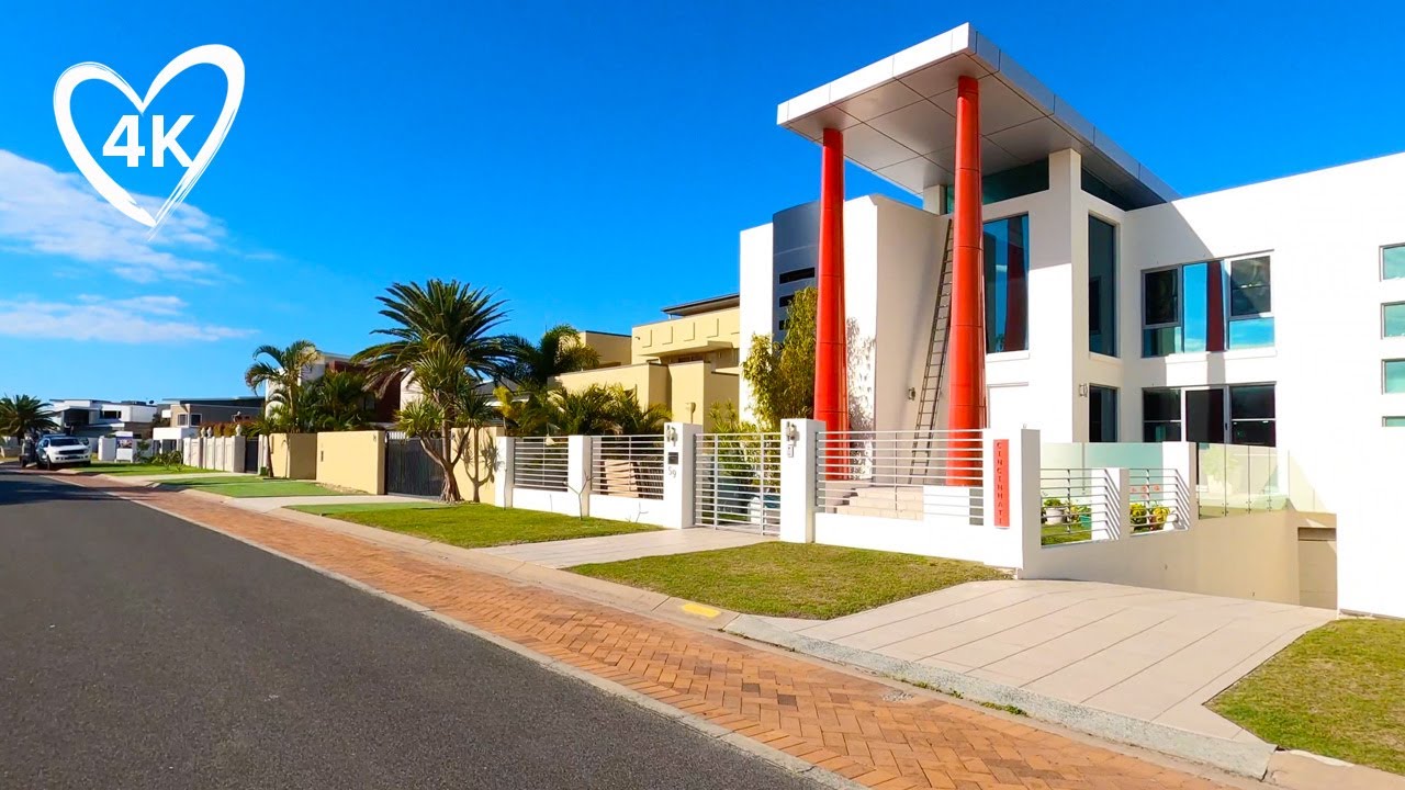 Luxury Island Homes - Sovereign Islands Gold Coast Australia - 4K Virtual Bike Ride Tour