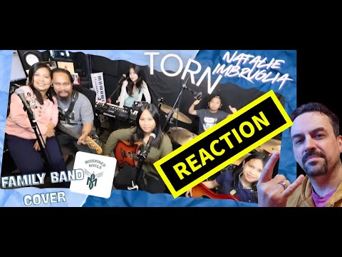 TORN by Natalie Imbruglia  Missioned Souls  family band cover REACTION