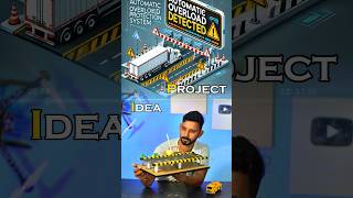 Overload Vehicle Detection Project Idea | More Details for +91 8423752705 #shorts