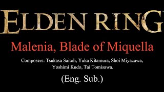 Elden Ring OST - Malenia, Blade Of Miquella (English Lyrics)(Fan Lyrics by Daniel Olmos)