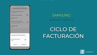 Ciclo de facturación - Samsung [Android 11 - One UI 3]