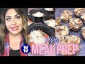 WW MEAL PREP FOR WEIGHT LOSS - FRENCH TOAST MUFFINS - PIZZA BOWLS- PB CRUMB BARS - WEIGHT WATCHERS!