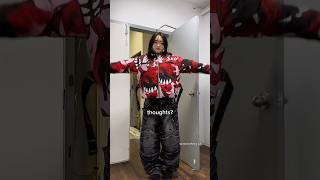 ur thoughts on this demon slayer anime reversible jacket? #animeclothing #anime #animefashion