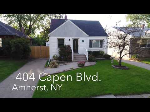 404 Capen Blvd., Amherst, NY home video tour