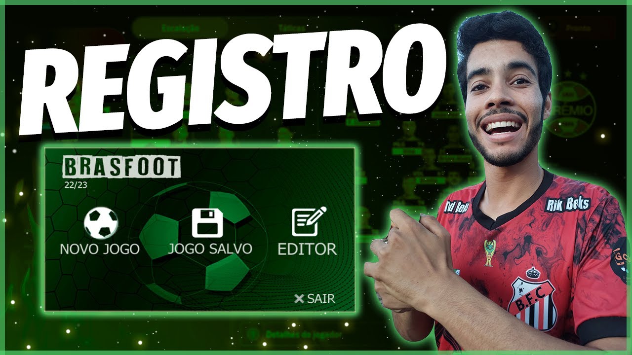 REGISTRO BRASFOOT 2025 (ATUALIZADO) - YouTube