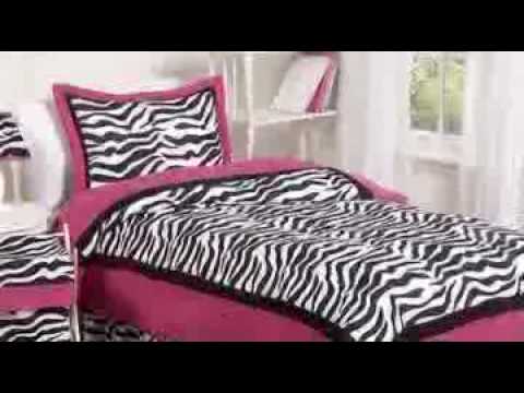 Funky Zebra Print Girls Children's Bedding by JoJo...