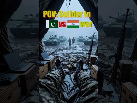 "AI POV: Pakistan vs India War🔥🇵🇰🇮🇳"