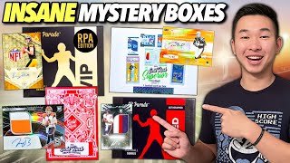 THESE $2,000 FOOTBALL MYSTERY BOXES HAVE JUST 1 CARD & CRAZY CHASERS (BIG HIT)!