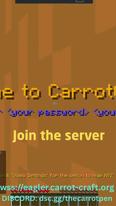How to join the Carrotcraft Eaglercraft server #eaglercraft #minecraft