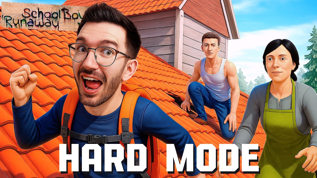 ÖDEVLERİMİ YAPMAMAK İÇİN EVDEN KAÇIYORUM !! *HARD MODE* ( Schoolboy Runaway )