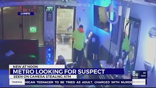 Metro police looking for commercial robbery suspect