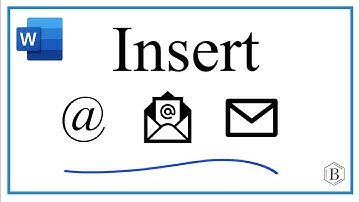 How to Insert the E-mail Symbol into Microsoft Word