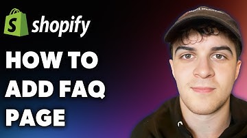 How to Add Faq Page on Shopify (Full 2025 Guide)