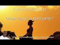 Questce que la spiritualit  explication spirituelle n3 texte de cyrille ndong assou