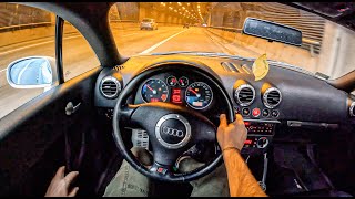 2000 Audi TT 8N [1.8 T 225HP] |0-100| POV Test Drive #931 Joe Black