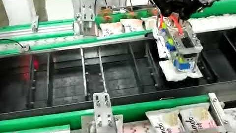 Parallel robot packing