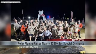 Rochester Polar Plunge raises nearly $280K for Special Olympics Minnesota