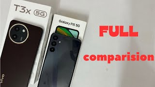 Vivo T3x 5g vs Samsung F15 5g Comparision