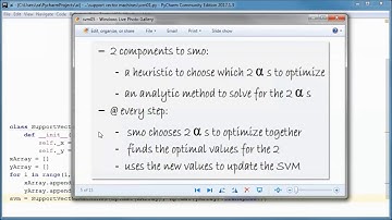 Support Vector Machines w/ Python & SMO (Sequential Minimal Optimization)