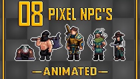 NPC Characters 6 - Pixel Art