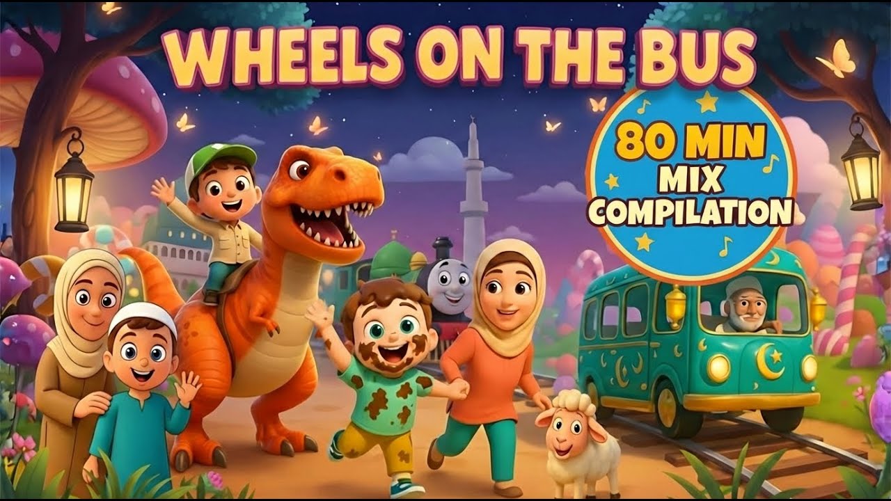 80 Min of Non-Stop Best Muslim Kids Songs