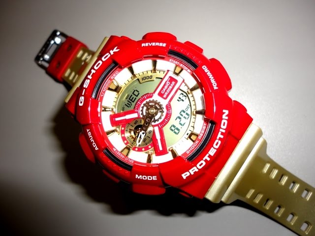 G Shock GA110CS-4A IRONMAN 49ers Limited Edition Unboxing and