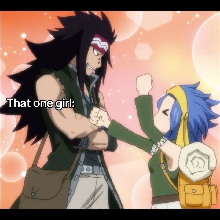 Gajeel Falls In Love With Levy - Fairy Tail #anime