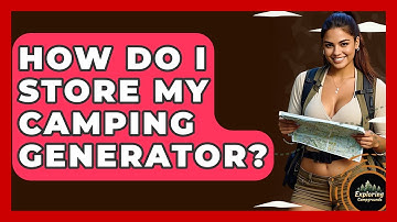 How Do I Store My Camping Generator? - Exploring Campgrounds