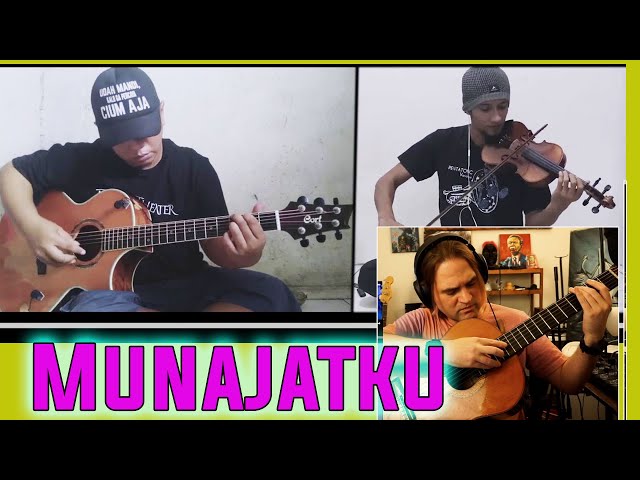 Guitarist Reacts Munajatku - Alip Ba Ta Reaction X Tomy Violin II Take From Home class=