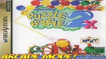SEGA Saturn! Bust A Move 2! Arcade Mode - YoVideogames