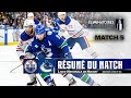 Oilers vs canucks r2 match no 5  faits saillants