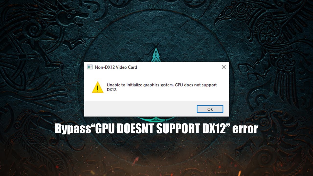 Can my graphics card run DirectX 12?