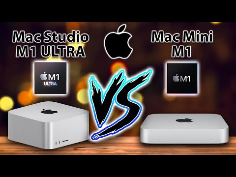 Mac Studio VS Mac Mini M1 - Specs Review Comparison!