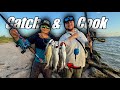 Speckled Trout Fishing NONSTOP ACTION! Catch & Cook Ceviche on the Water