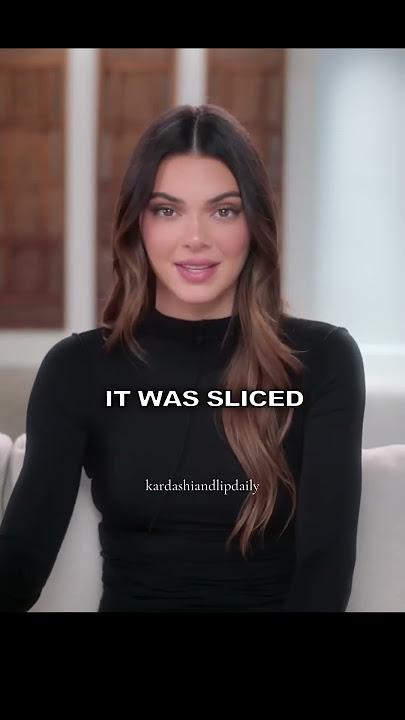I cut that cucumber 😂 #kendalljenner #kardashian #cucumber #kuwtk #kardashianshulu