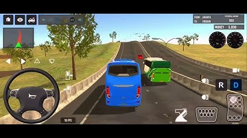 2025 Coach Bus Simulator Indonesia 🎮 || Most Realistic Bus Sim Game?#bus #game #simulator