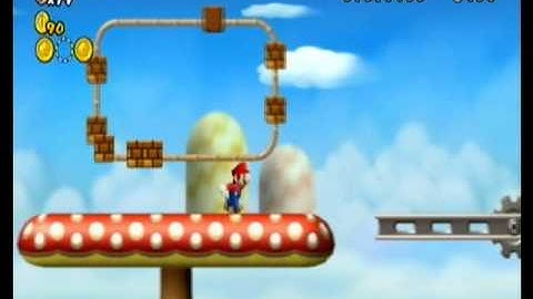 NSMB Custom level - The Fuzzy Sky