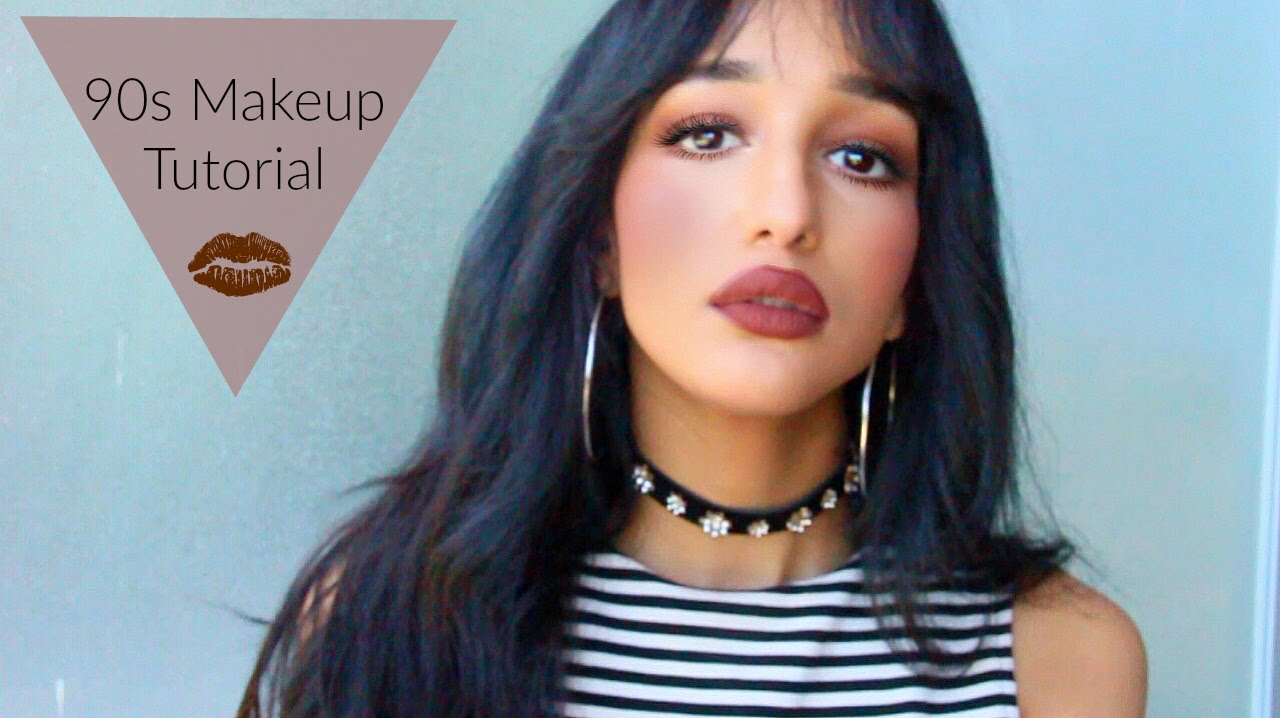 90s Monochromatic Makeup Look THE BEAUTY CUT YouTube