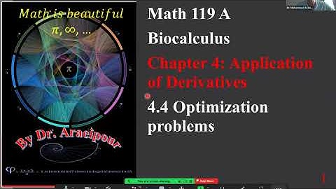 Section 4 4 Optimization Problems