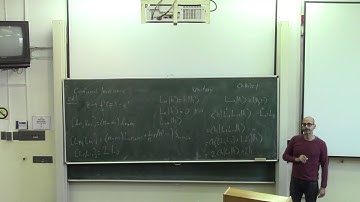 From statistical models to CFT (Konstantinos Zoubos) - Lecture 3/3